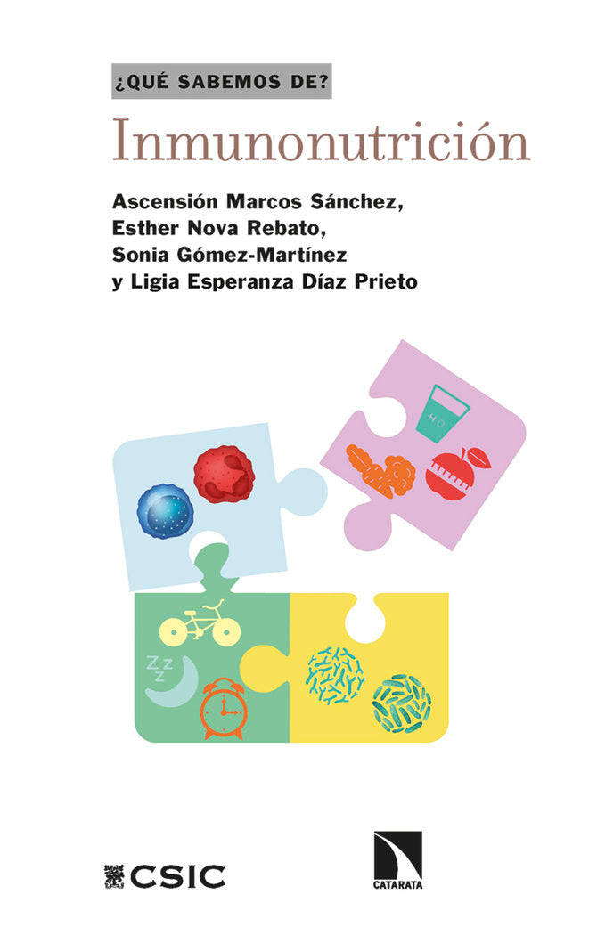 INMUNONUTRICION, de MARCOS, ASCENSION | portada del libro