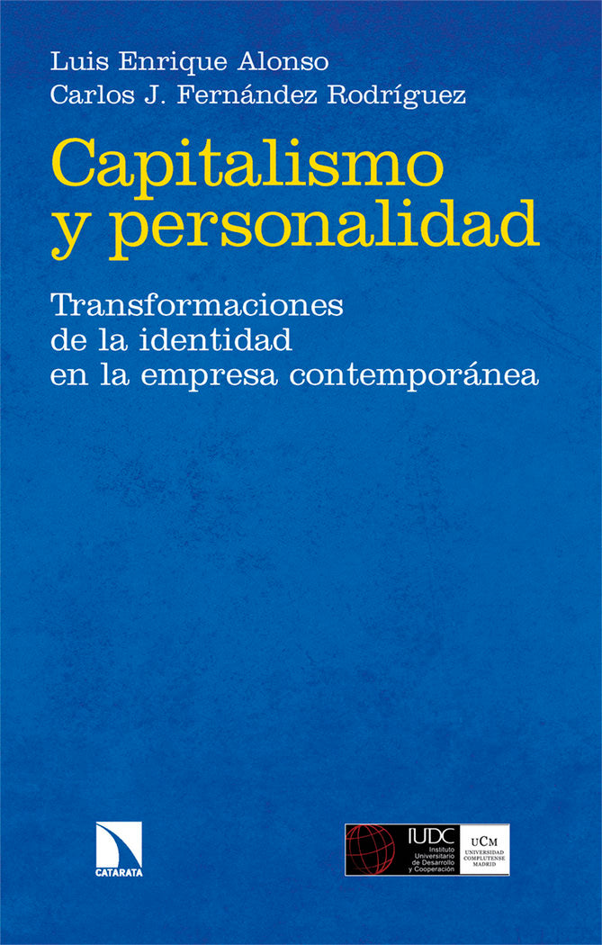 CAPITALISMO Y PERSONALIDAD, de ALONSO, LUIS ENRIQUE | portada del libro