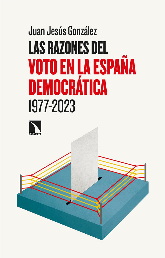 LAS RAZONES DEL VOTO EN LA ESPAÑA DEMOCRATICA (1977-2023), de JESUS GONZALEZ, JUAN | portada del libro