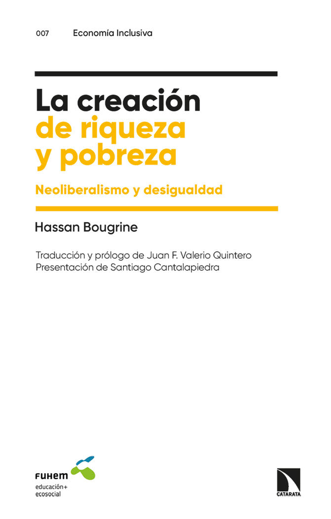 LA CREACION DE RIQUEZA Y POBREZA, de BOUGRINE, HASSAN | portada del libro