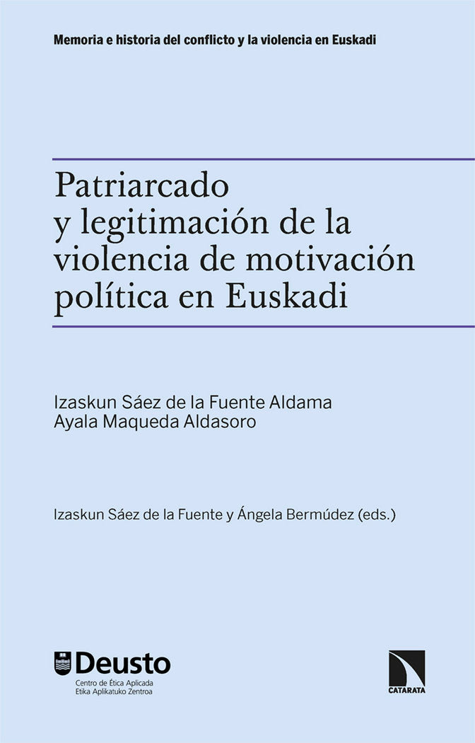 PATRIARCADO Y LEGITIMACION DE LA VIOLENCIA, de MAQUEDA ALDASORO, AYALA | portada del libro