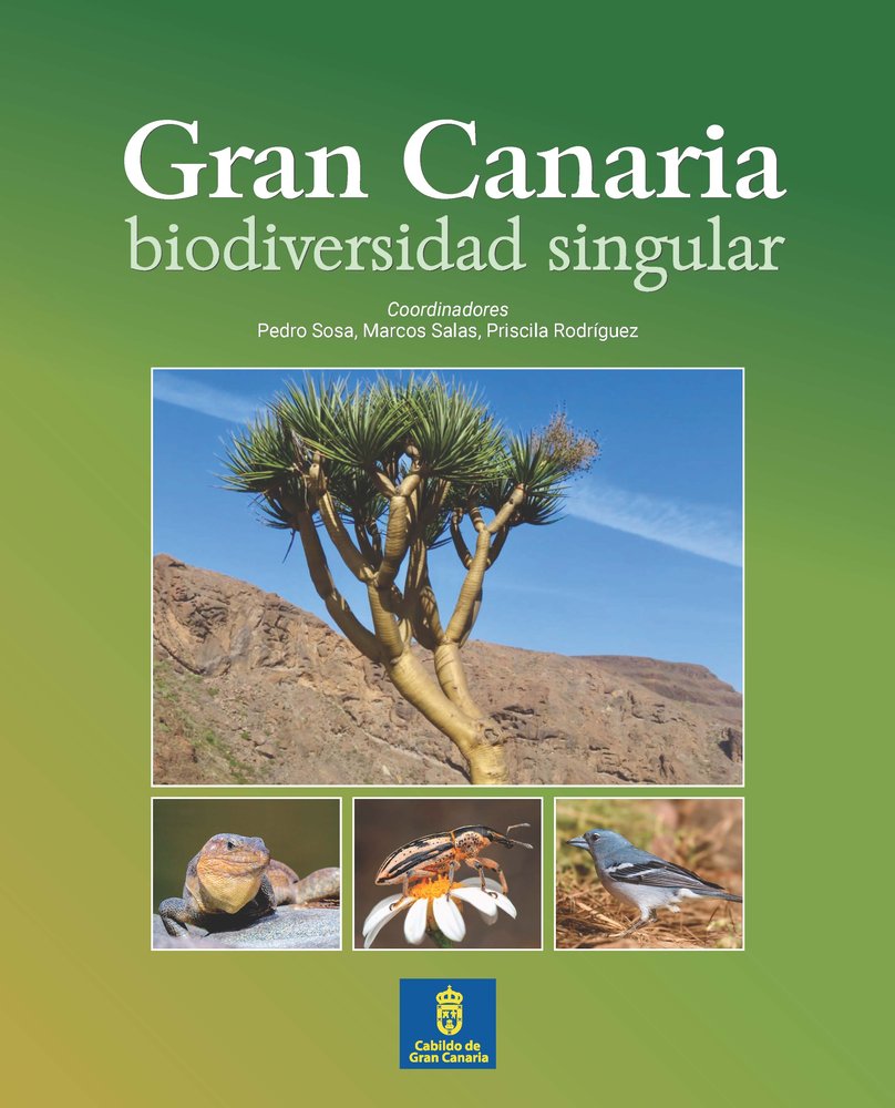 GRAN CANARIA BIODIVERSIDAD SINGULAR, de Rodríguez Rodríguez, Priscila | portada del libro