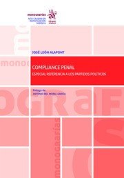COMPLIANCE PENAL ESPECIAL REFERENCIA A LOS PARTIDOS POLITI | portada del libro