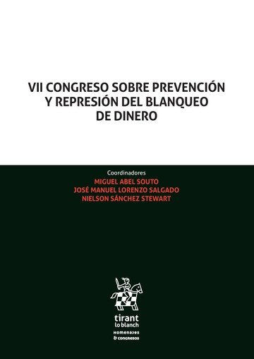 VII Congreso Sobre Prevención y Represión del Blanqueo de Dinero, de Abel Souto | portada del libro