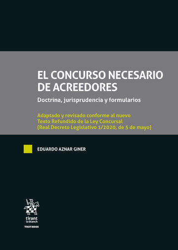 El Concurso Necesario de Acreedores, de Aznar Giner | portada del libro