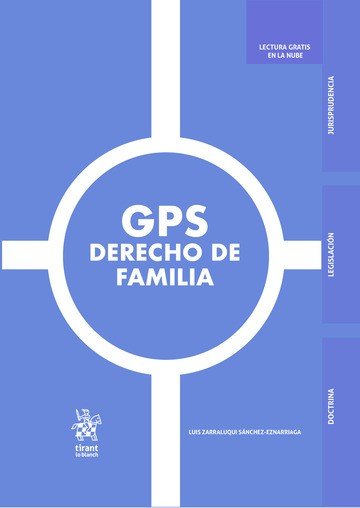 GPS DERECHO DE FAMILIA, de SANCHEZ EZNARRIAGA | portada del libro