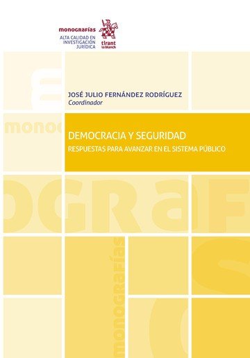 DEMOCRACIA Y SEGURIDAD RESPUESTAS PARA AVANZAR SISTEMA PUBL | portada del libro