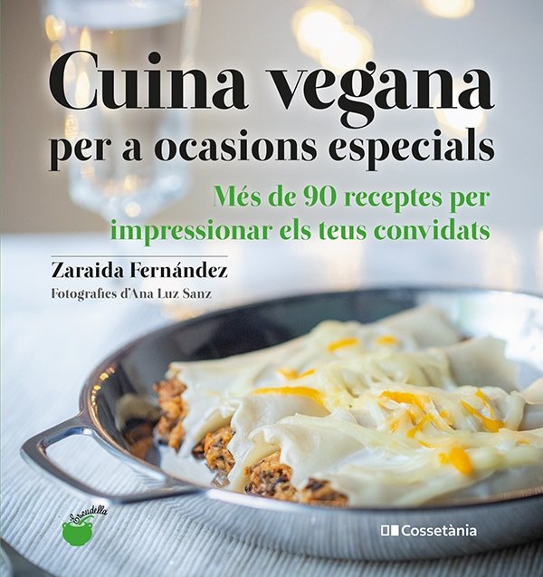 CUINA VEGANA PER A OCASIONS ESPECIA | portada del libro