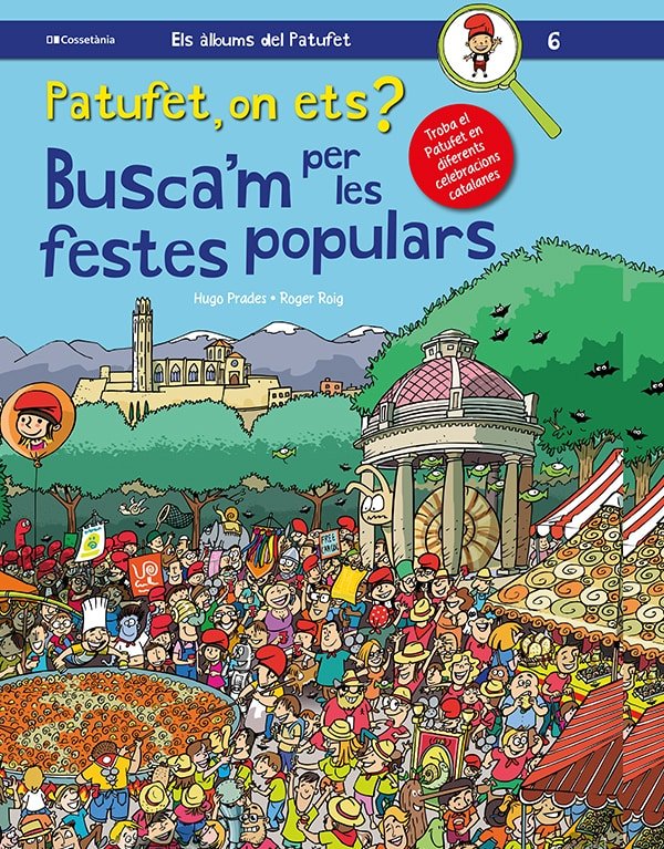 PATUFET, ON ETS? BUSCA'M FESTES POP, de PRADES, HUGO | portada del libro