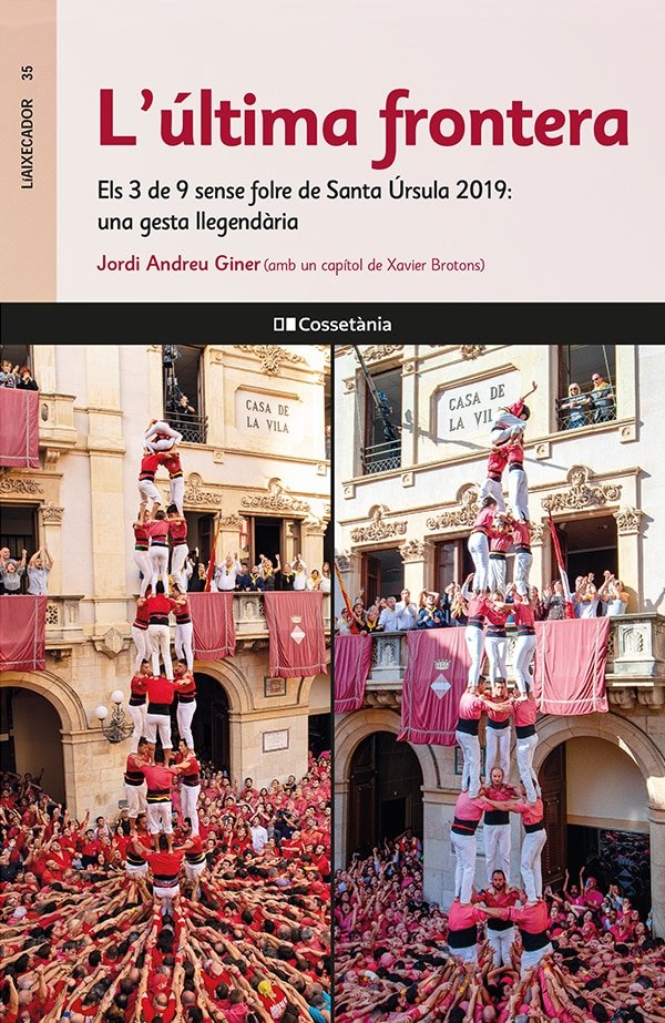 LULTIMA FRONTERA, de JORDI ANDREU GINER | portada del libro