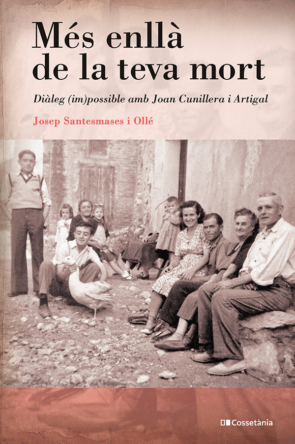 MES ENLLA DE LA TEVA MORT, de JOSEP SANTESMASES I OLLE | portada del libro