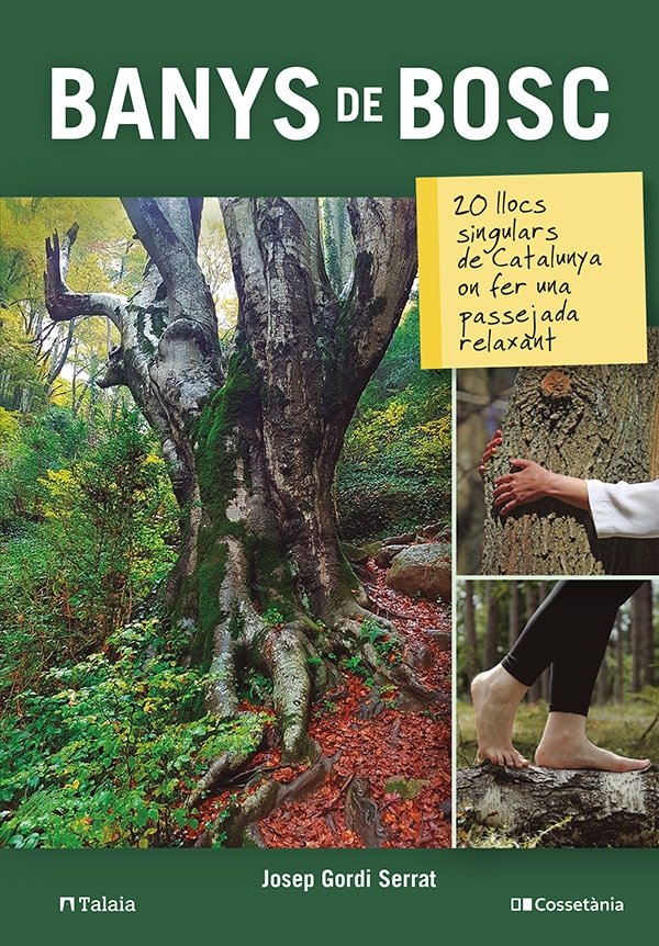 Banys de bosc:20 llocs singulars catalunya | portada del libro