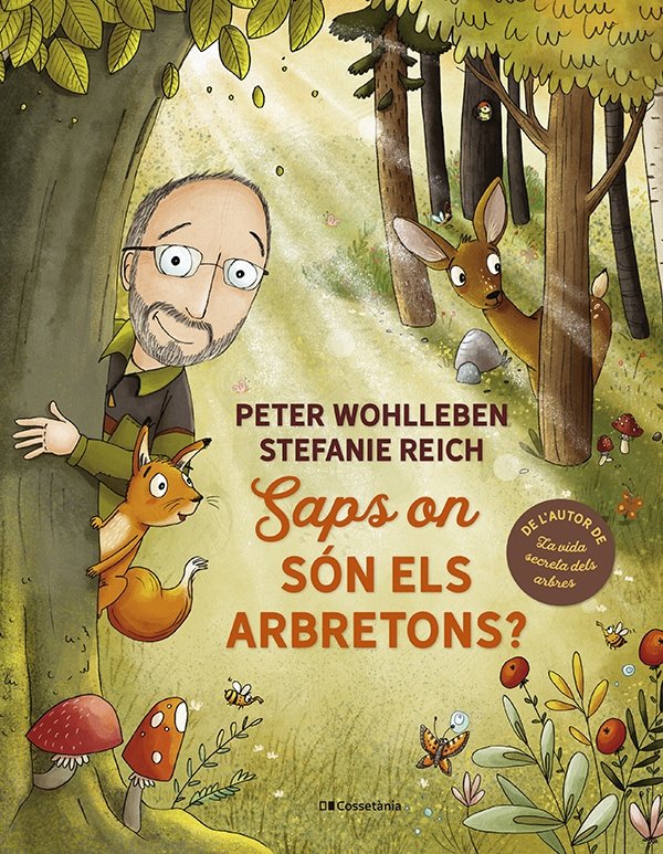 SAPS ON SON ELS ARBRETONS, de PETER WOHLLEBEN | portada del libro