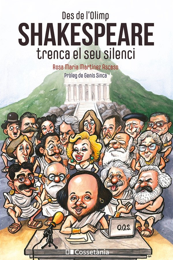 Des de l'Olimp: Shakespeare trenca el seu silenci, de MARTINEZ ASCASO, ROSA MARIA | portada del libro