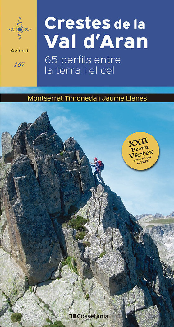Crestes de la Val d'Aran, de MONTSERRAT TIMONEDA | portada del libro
