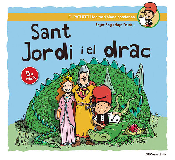 Sant Jordi i el drac, de ROGER ROIG | portada del libro