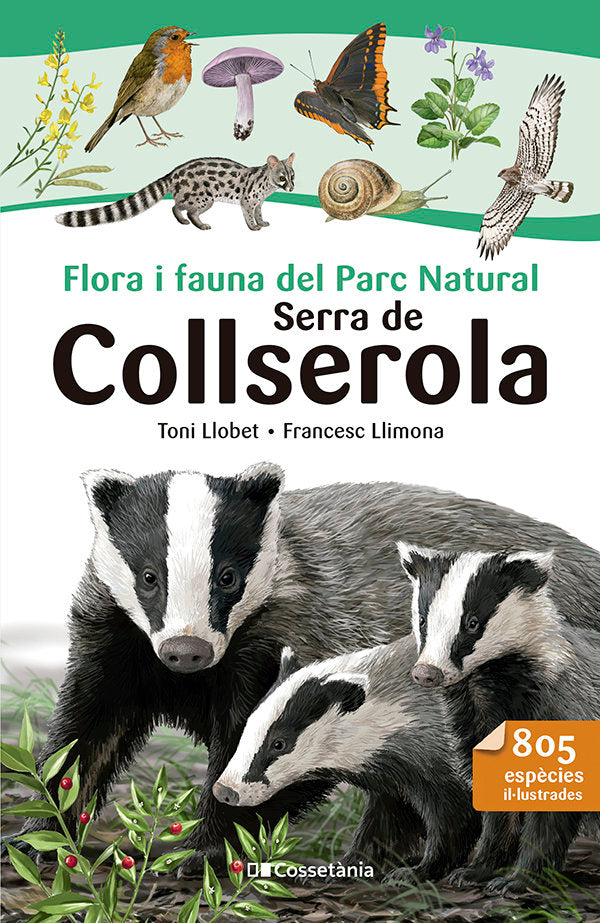 FLORA I FAUNA DEL PARC NATURAL SERRA DE COLLSEROLA, de LLIMONA, FRANCESC | portada del libro