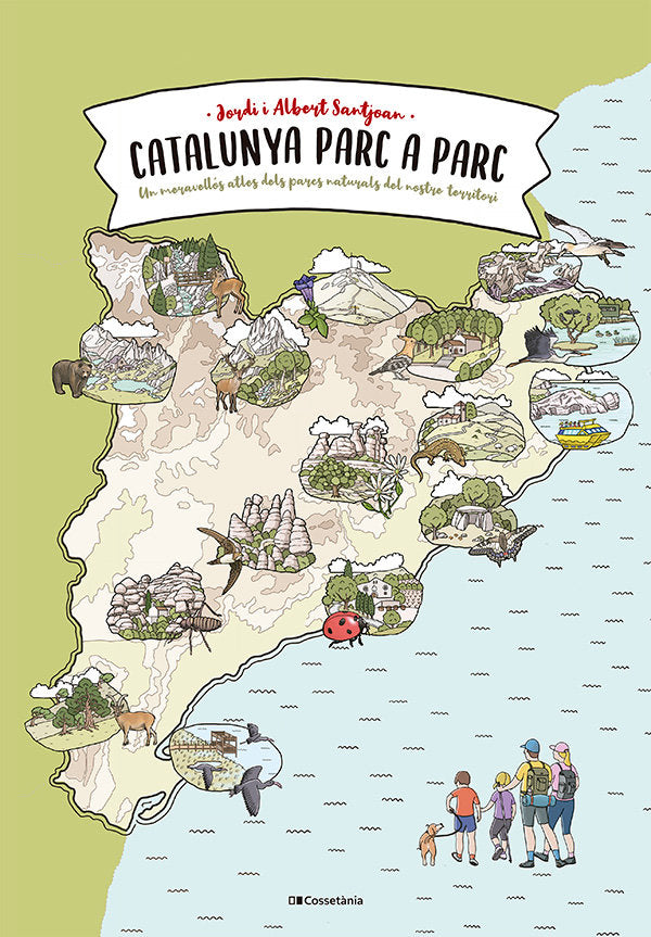 CATALUNYA PARC A PARC, de SANTJOAN CUNI, JORDI | portada del libro