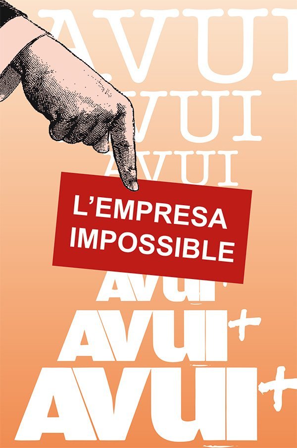 Avui: l'empresa impossible, de LLUIS MARTINEZ | portada del libro
