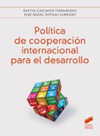 Política de cooperación internacional para el desarrollo, de Varios autores | portada del libro