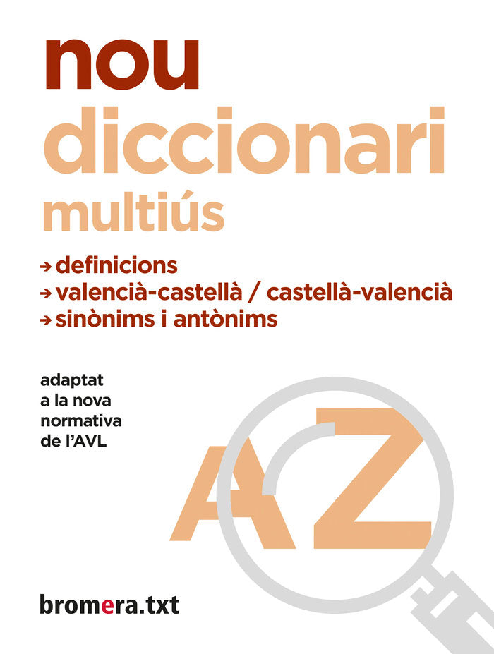 Nou diccionari Multiús, de Lacreu, Josep | portada del libro