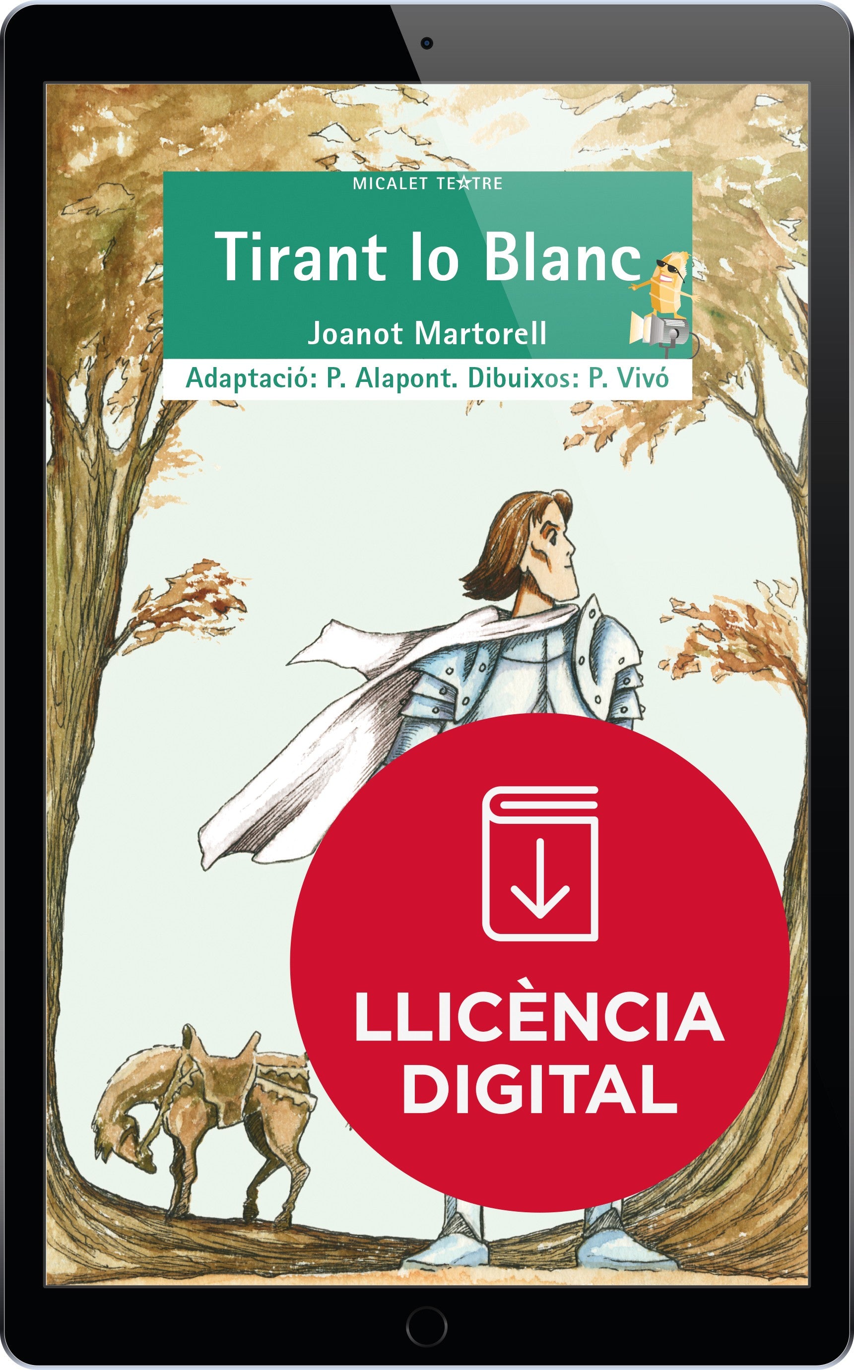 Tirant lo Blanc, de Martorell | portada del libro