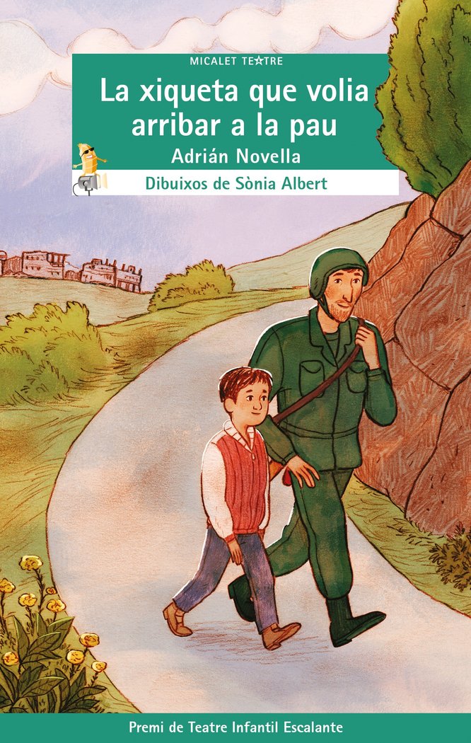 La xiqueta que volia arribar a la pau, de NOVELLA, ADRIAN | portada del libro