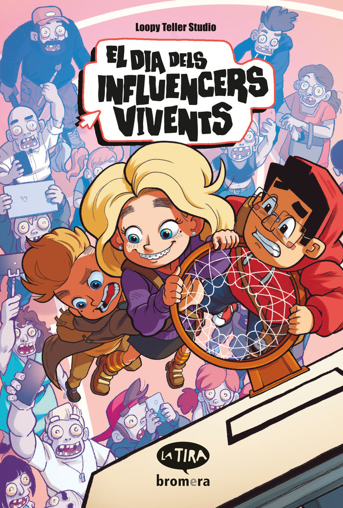 El dia dels influencers vivents, de LOOPY TELLER STUDIO | portada del libro
