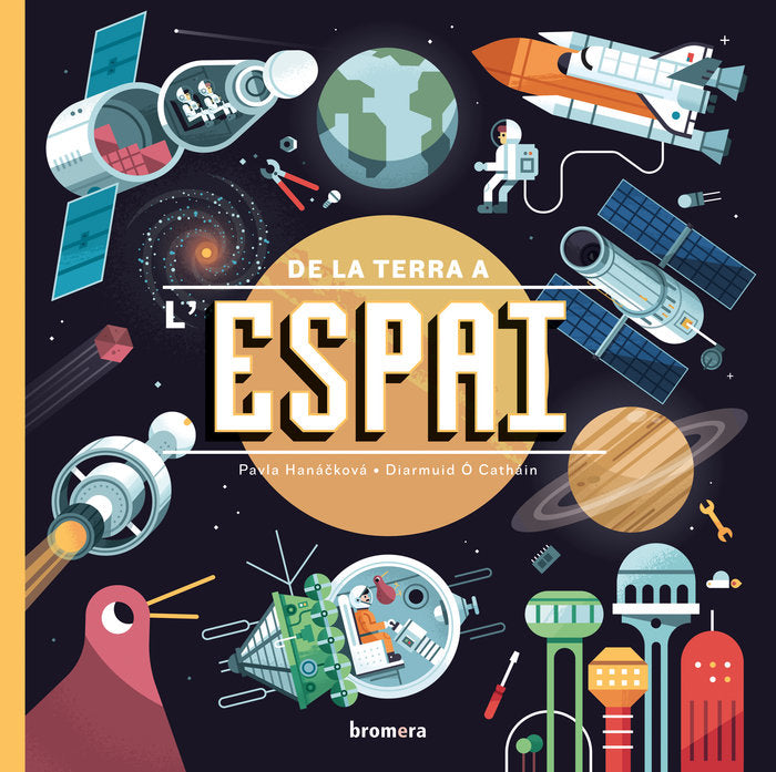De la terra a l'espai, de HANA& X0010D | portada del libro