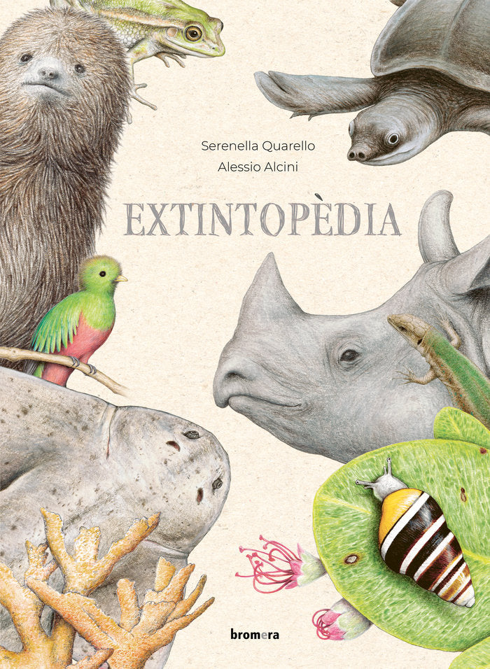 EXTINTOPEDIA, de SERENELLA QUARELLO | portada del libro