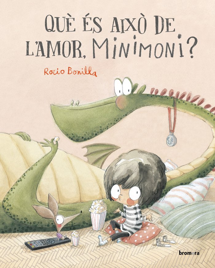 QUE ES AIXO DE L'AMOR MINIMONI, de ROCIO BONILLA | portada del libro