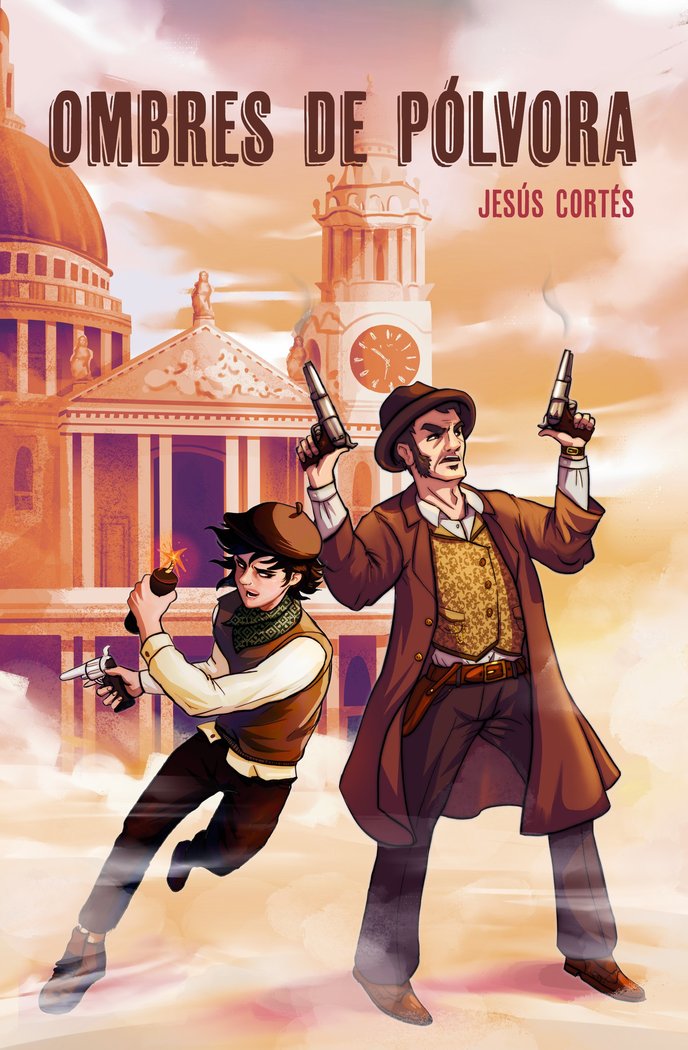OMBRES DE POLVORA, de JESUS CORTES | portada del libro