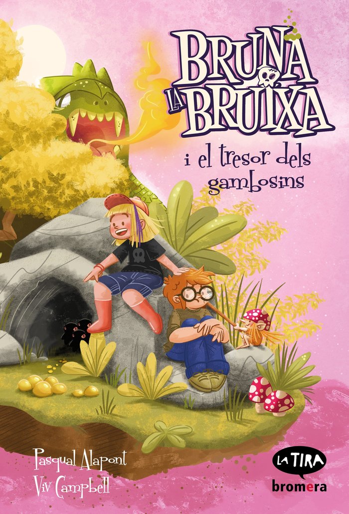 Bruna la bruixa i el tresor dels gambosins, de PASQUAL ALAPONT | portada del libro