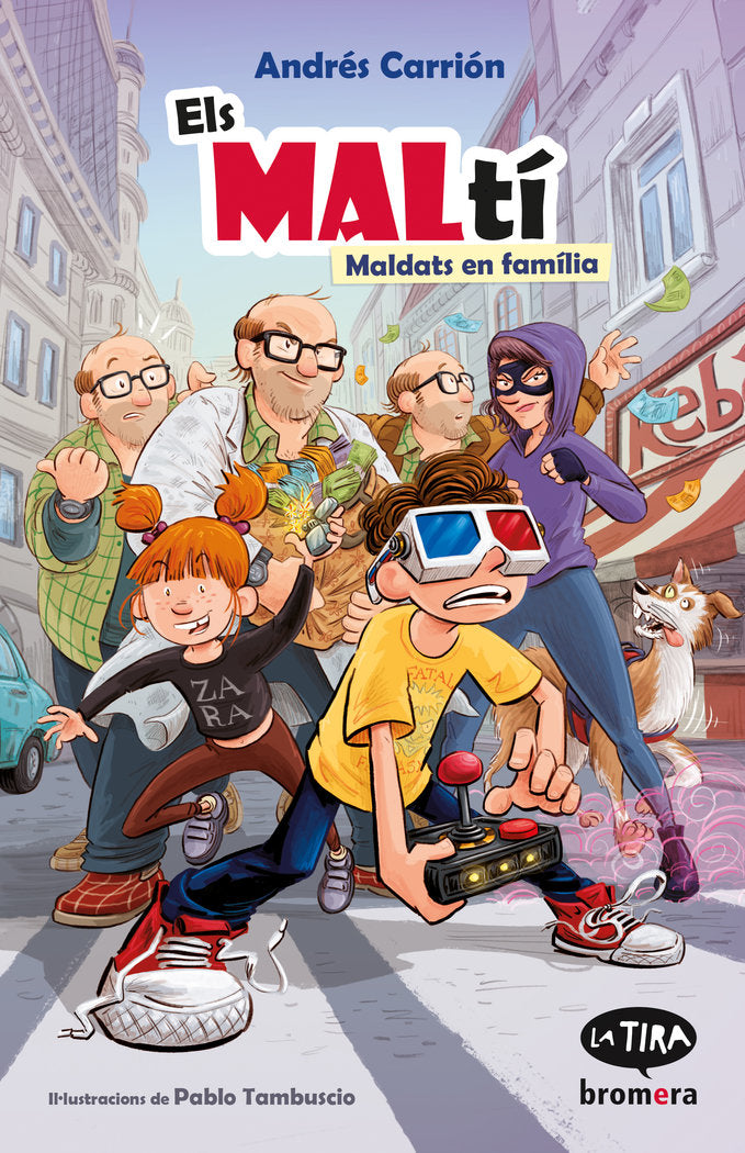 ELS MALTI MALDATS EN FAMILIA, de ANDRES CARRION | portada del libro