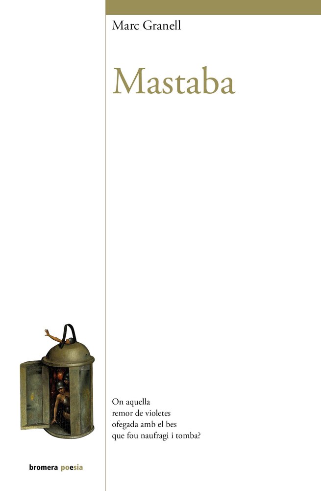 MASTABA, de MARC GRANELL | portada del libro
