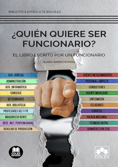 ¿Quién quiere ser funcionario?, de Román Barrio, Álvaro | portada del libro