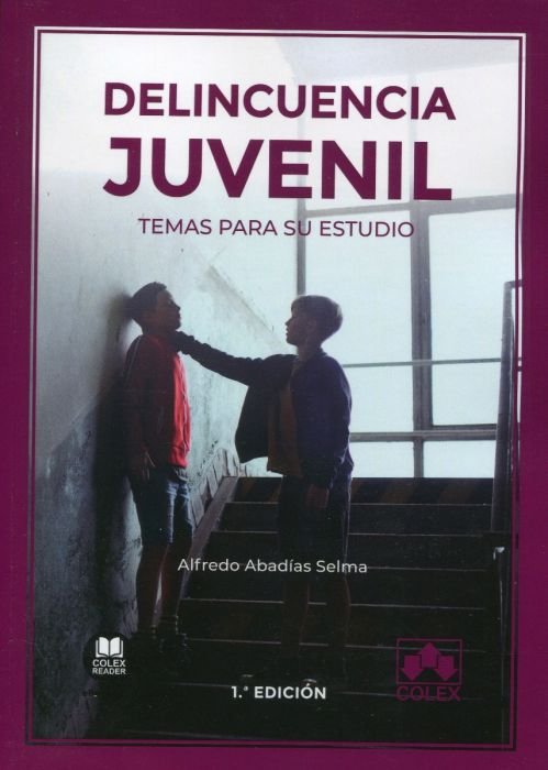 DELINCUENCIA JUVENIL: TEMAS PARA SU ESTUDIO, de ALFREDO ABADIAS SELMA | portada del libro