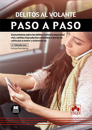 DELITOS AL VOLANTE PASO A PASO, de DEPARTAMENTO DE DOCUMENTACION DEL GRUPO | portada del libro