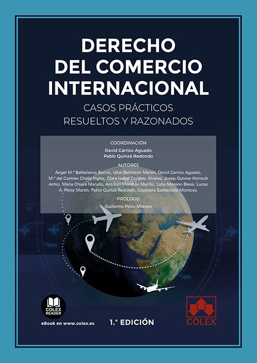 DERECHO DEL COMERCION INTERNACIONAL CASOS PRACTICOS RESUELT | portada del libro