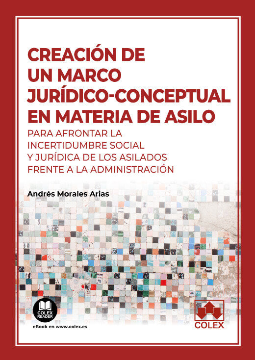 CREACION DE UN MARCO JURIDICO CONCEPTUAL EN MATERIA DE ASIL | portada del libro