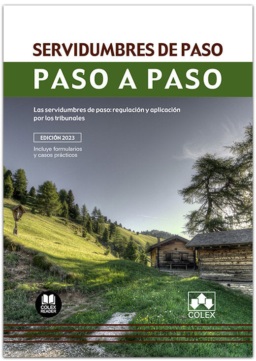 SERVIDUMBRES DE PASO. PASO A PASO, de DEPARTAMENTO DE DOCUMENTACION DE IBERLEY | portada del libro
