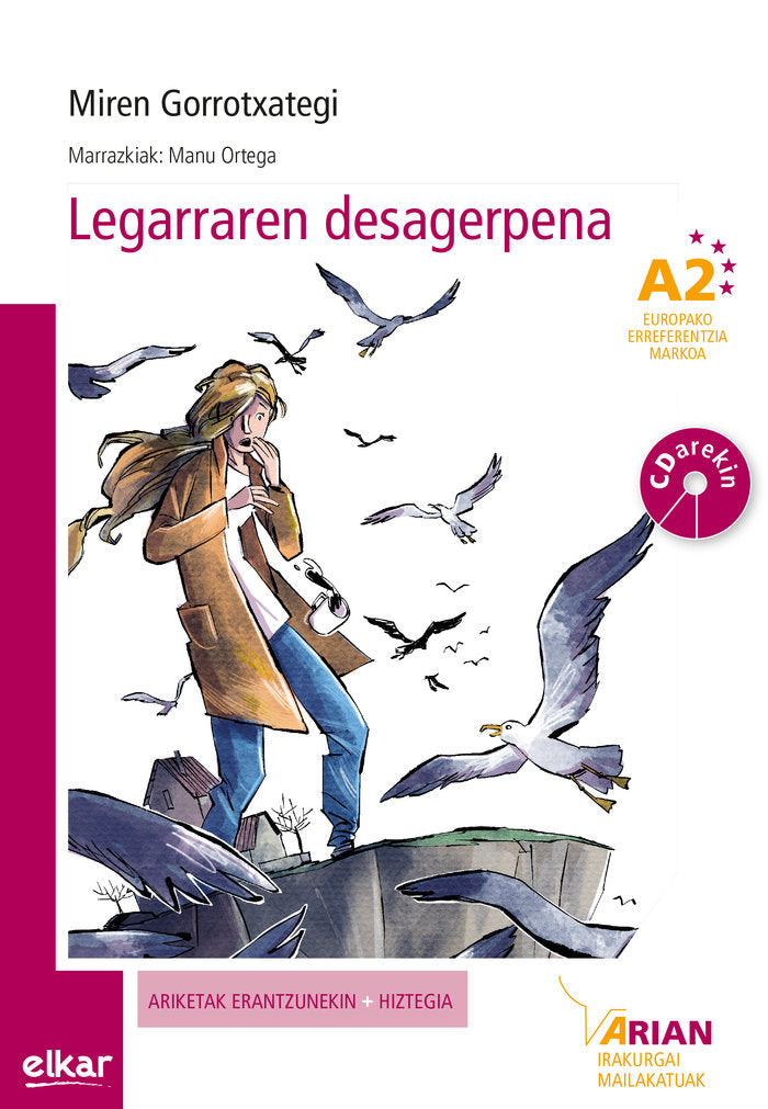 Legarraren desagerpena A2, de GORROTXATEGI AZKUNE, MIREN | portada del libro