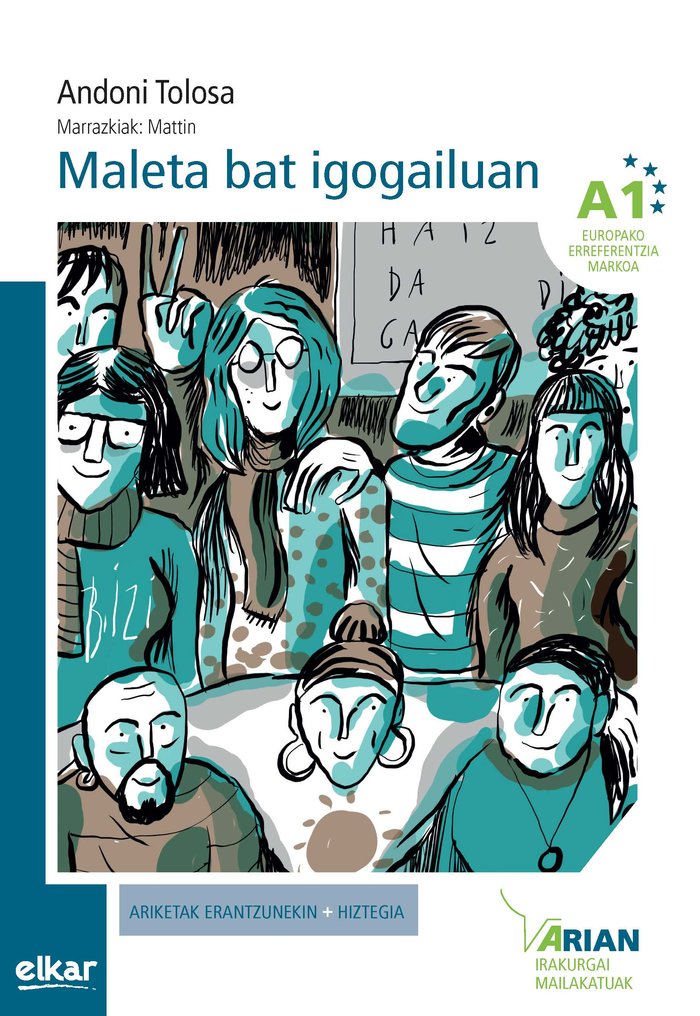 Maleta bat igogailuan - A1, de TOLOSA GOIKOETXEA, ANDONI | portada del libro