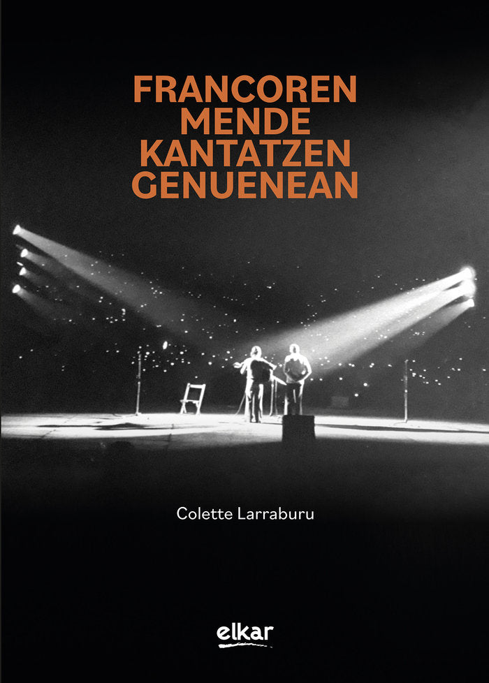 Frankoren mende kantatzen genuenean, de LARRABURU, COLLETTE | portada del libro