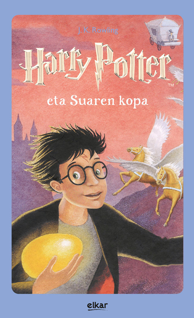 Harry Potter eta Suaren kopa, de ROWLING, J.K. | portada del libro