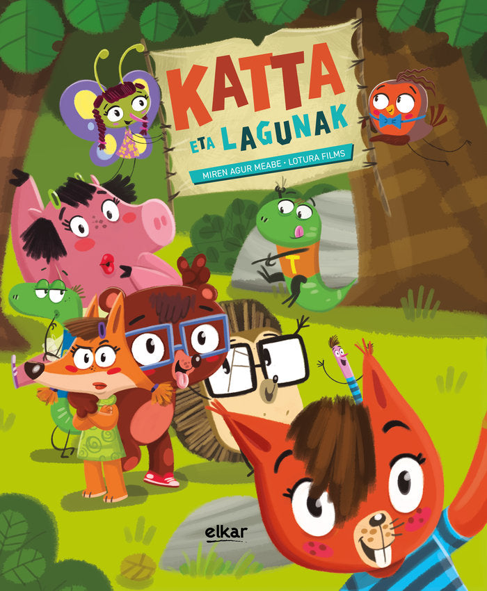 Katta eta lagunak, de MEABE PLAZA, MIREN AGUR | portada del libro