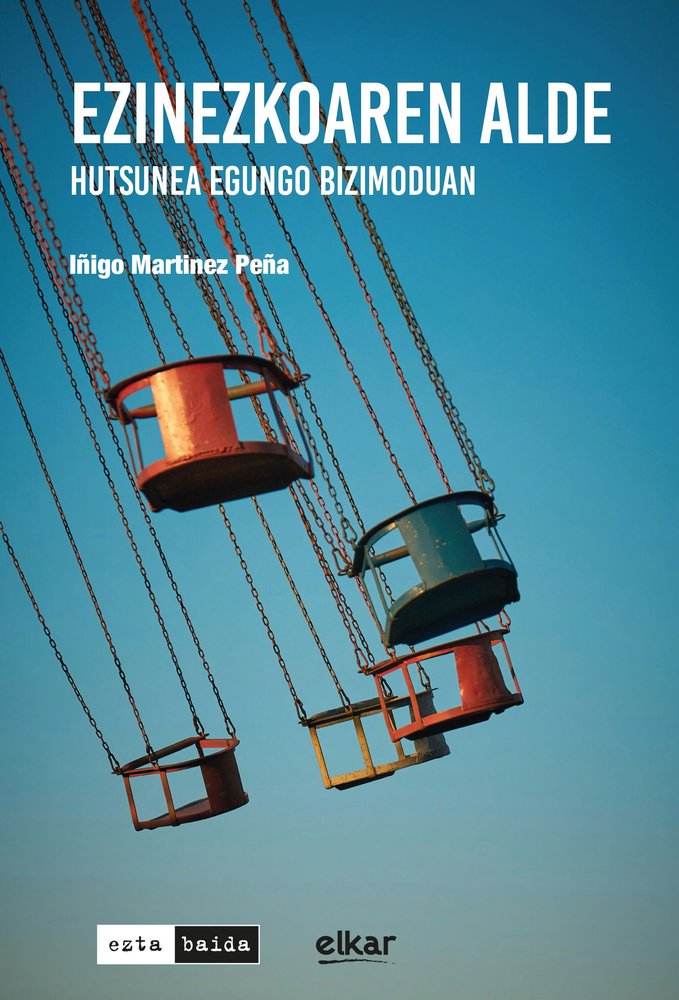 EZINEZKOAREN ALDE, de IÑIGO MARTINEZ PEÑA | portada del libro