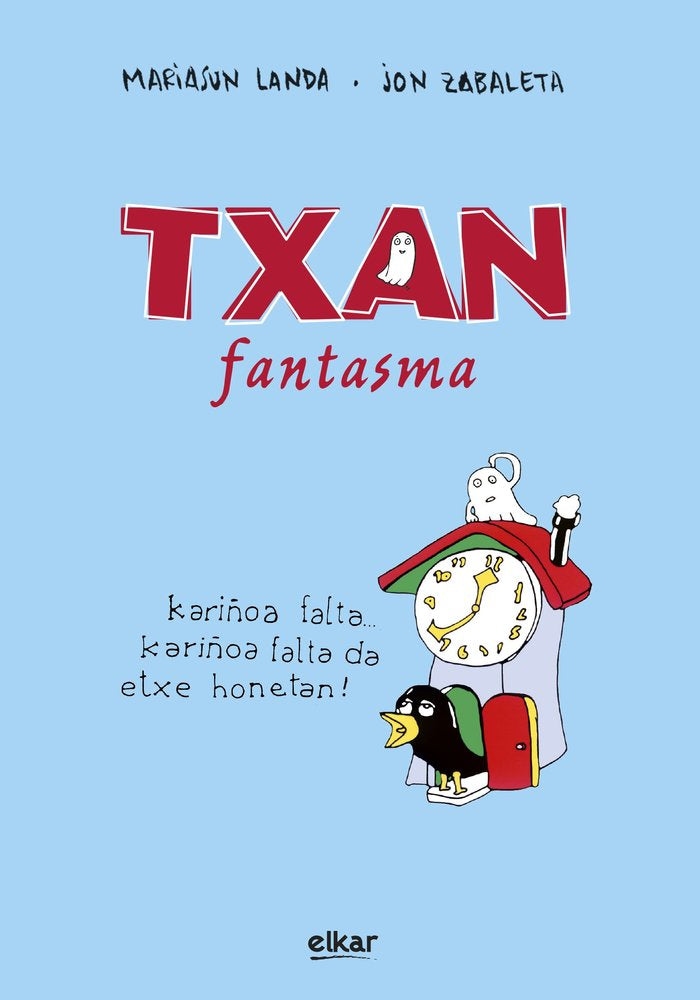 TXAN FANTASMA, de LANDA ETXEBESTE, MARIASUN | portada del libro