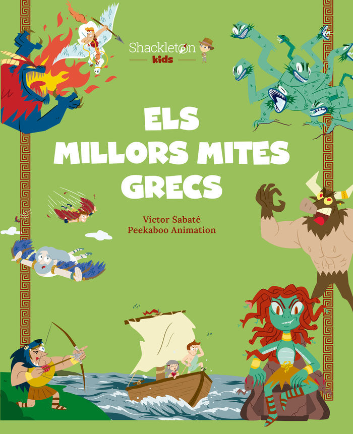 ELS MILLORS MITES GRECS, de SABATE., VICTOR | portada del libro