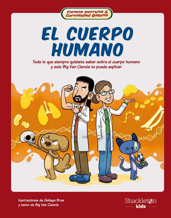 EL CUERPO HUMANO, de , BIG VAN CIENCIA | portada del libro